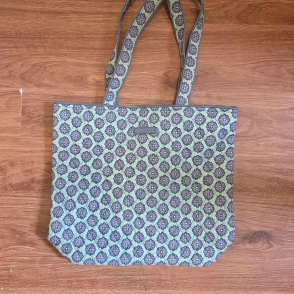 Vera Bradley Quilted Floral Tote Bag